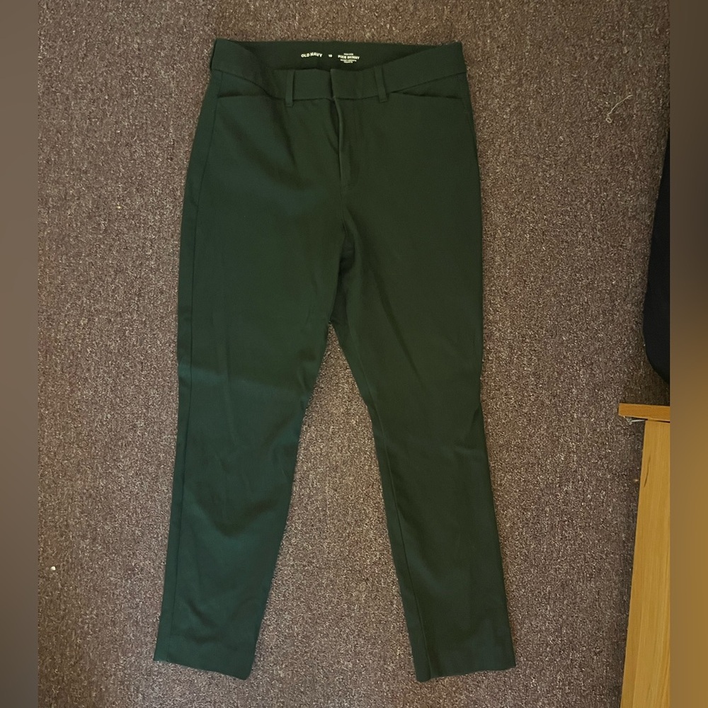 Old Navy Green Pixie Dress Pants